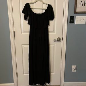 Maxi with off the shoulder